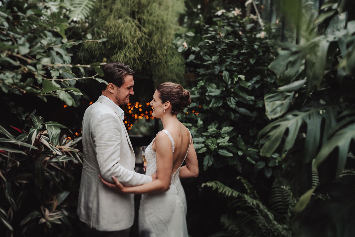 Kew Gardens Princess of Wales conservatory wedding - temperate house