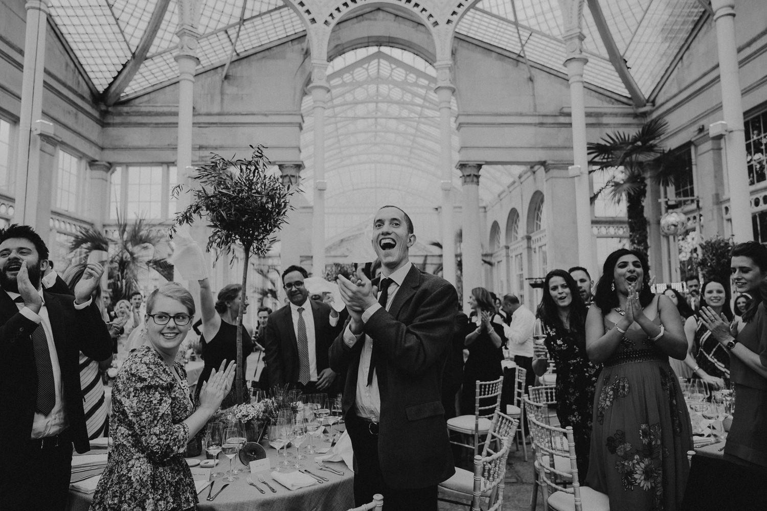Syong House great conservatory interior wedding